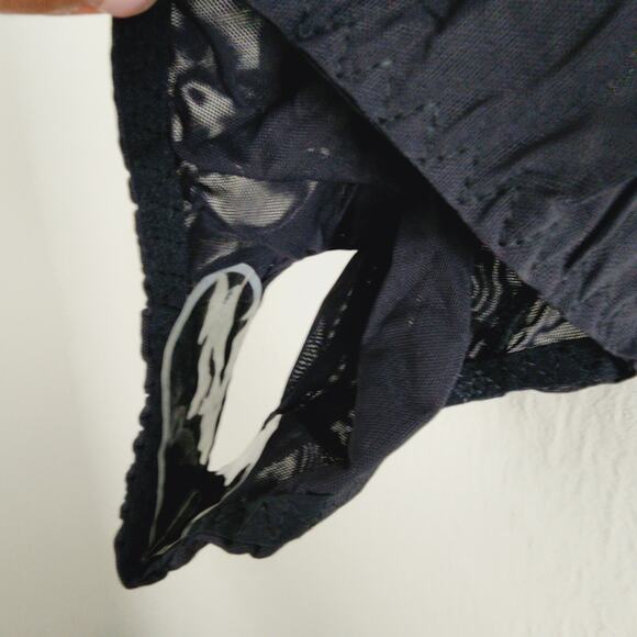 NEW We Are HAH x Free People Black Under The Wire Mesh Bodysuit - Picture 8 of 12